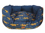 Mr Fox Pet Bed Midnight - Large